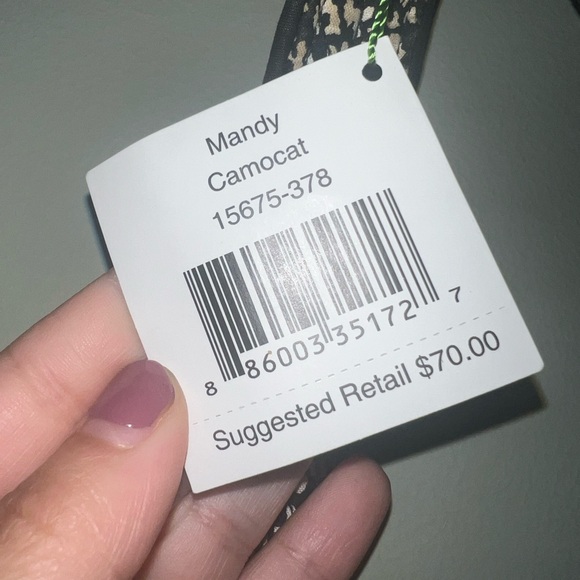 NWT Vera Bradley Mandy Camocat Black White Tote Shoulder Bag Retired Pattern - Picture 7 of 10